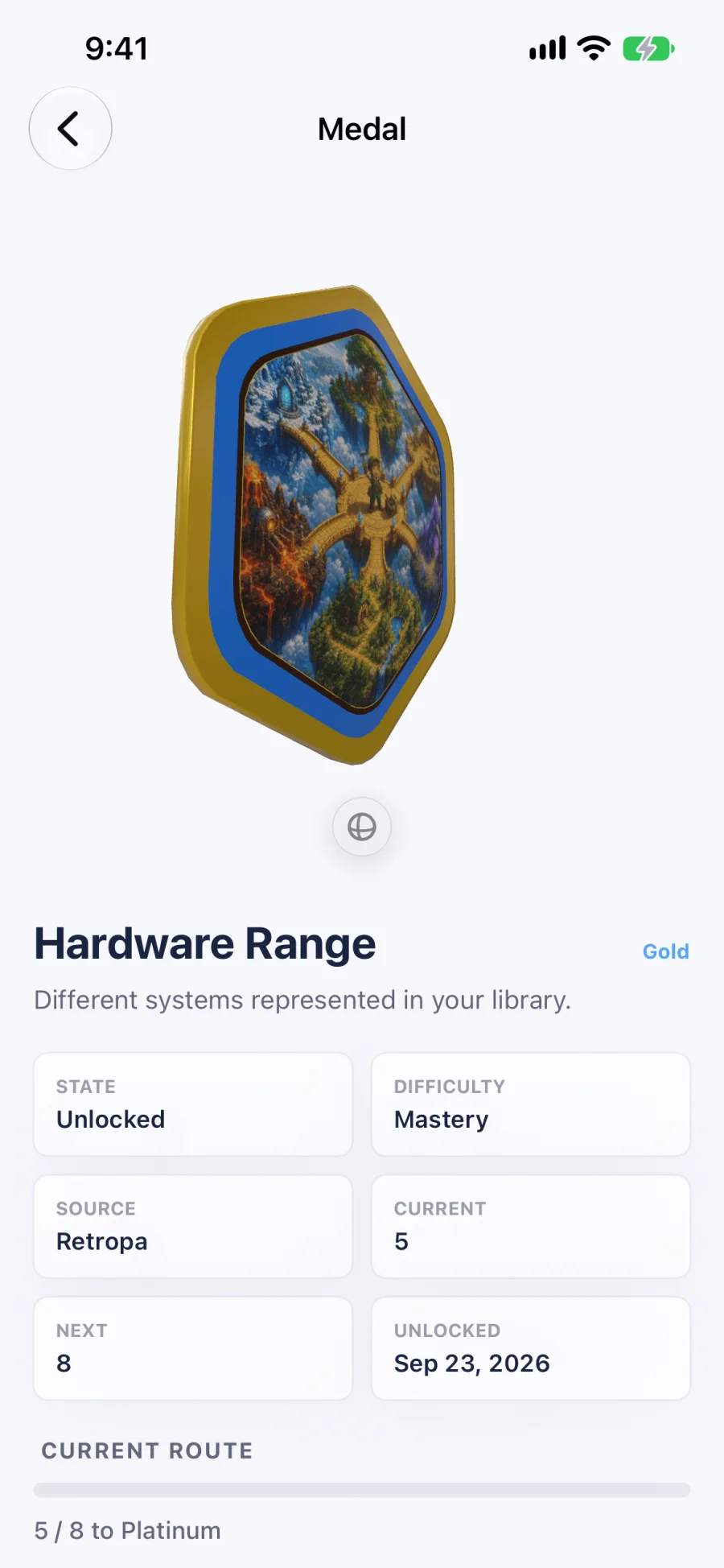 Medals worth earning